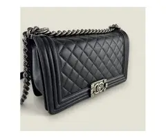 Chanel old medium Boy schoudertas