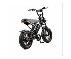 V20 Pro mini Fatbike | Zwart | 250 Watt High Speed Motor