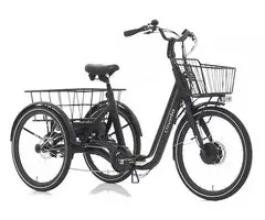 Elektrische driewieler driewielfiets senioren balansfiets