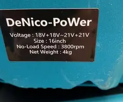 ACCU Kettingzaag 2 x 18V 36V Professional met GARANTIE. - 6