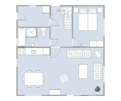 Ruim vakantiehuis met grote tuin op wandelafstand van strand - 6