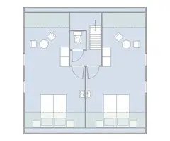 Ruim vakantiehuis met grote tuin op wandelafstand van strand - 7