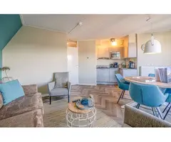 Modern ingericht appartement op loopafstand van het strand