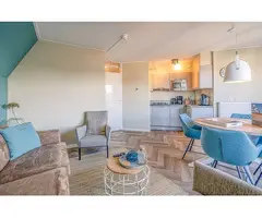 Modern ingericht appartement op loopafstand van het strand