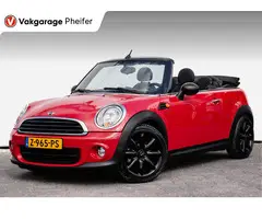 MINI Cabrio 1.6 One Pepper Half lederen int./ Cruise control/ Windscherm/ Lmv/ Climate control