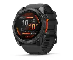 Garmin fēnix 8 - Smartwatch - 1,4* AMOLED-scherm RVS body - Grijs - 8